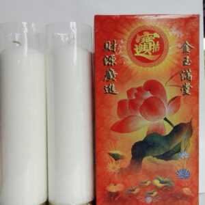 Lilin lotus Putih 3kt /psg