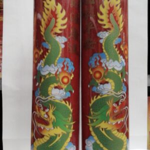 Lilin Naga Lotus Merah 6kt /psg