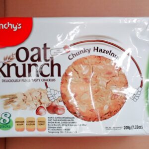 Munchys Oat Krunch Chunky Hazelnut 208 Gram