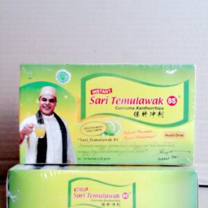 Sari Temulawak Ekstra Madu Dan Lemon Isi 10 Sachet @ 20 Gram
